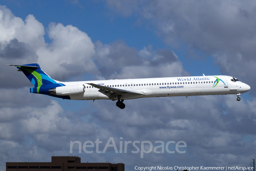 World Atlantic Airlines McDonnell Douglas MD-82 (N803WA) | Photo 122263