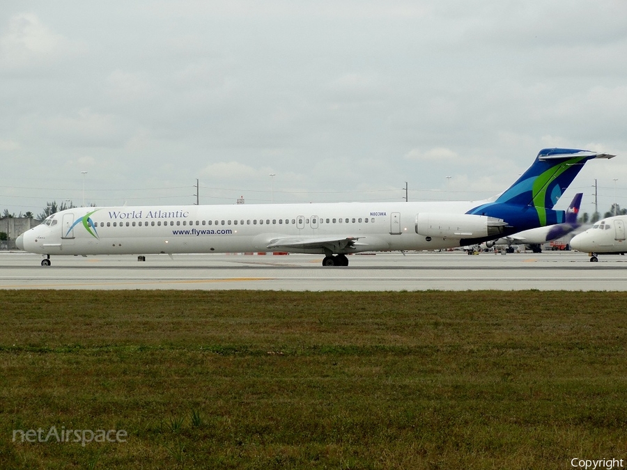World Atlantic Airlines McDonnell Douglas MD-82 (N803WA) | Photo 34345