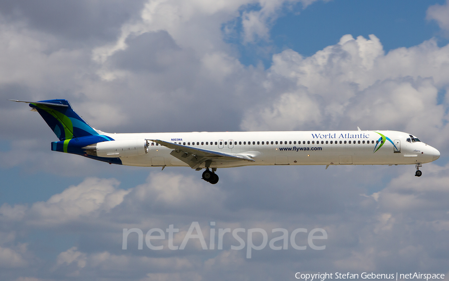 World Atlantic Airlines McDonnell Douglas MD-82 (N803WA) | Photo 4704
