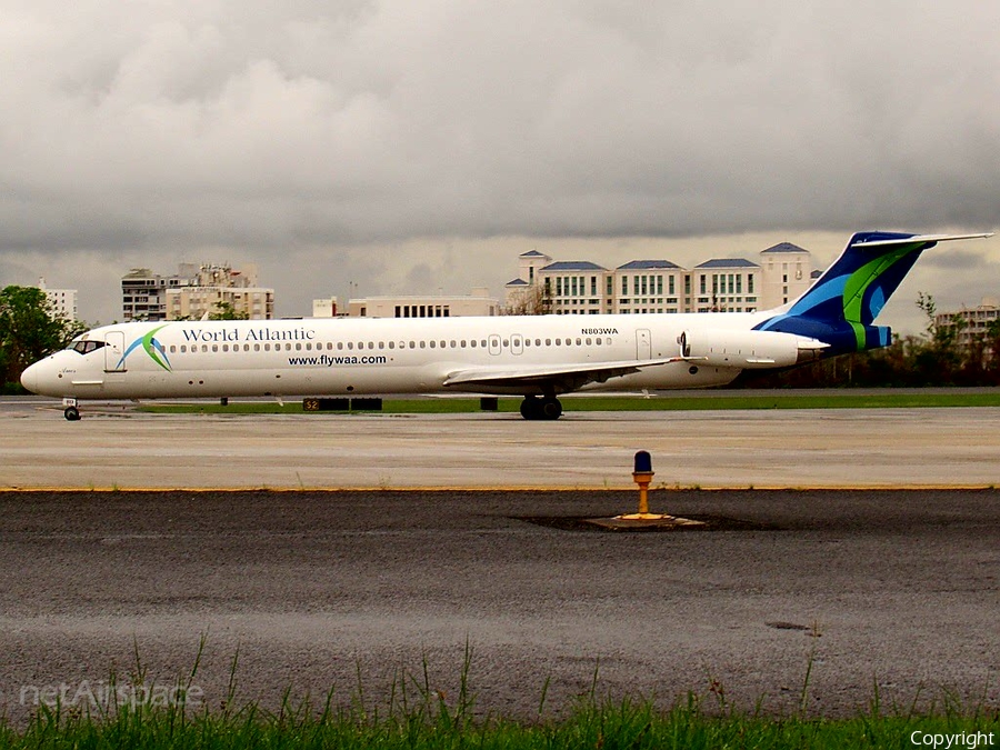 World Atlantic Airlines McDonnell Douglas MD-82 (N803WA) | Photo 193202