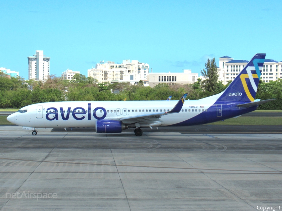 Avelo Airlines Boeing 737-8F2 (N803XT) | Photo 559624