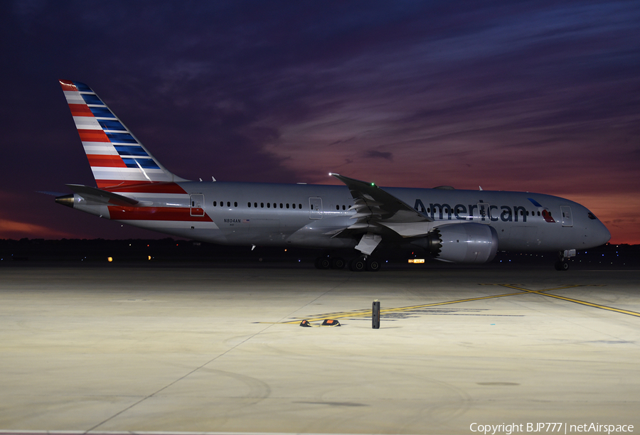 American Airlines Boeing 787-8 Dreamliner (N804AN) | Photo 405494