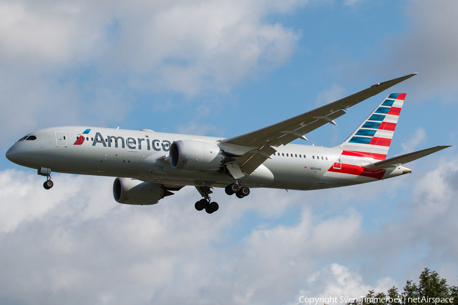 American Airlines Boeing 787-8 Dreamliner (N804AN) | Photo 186243