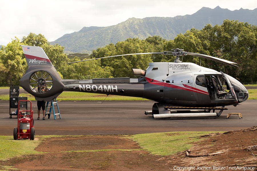 Sunshine Helicopters Eurocopter EC130 B4 (N804MH) | Photo 186500