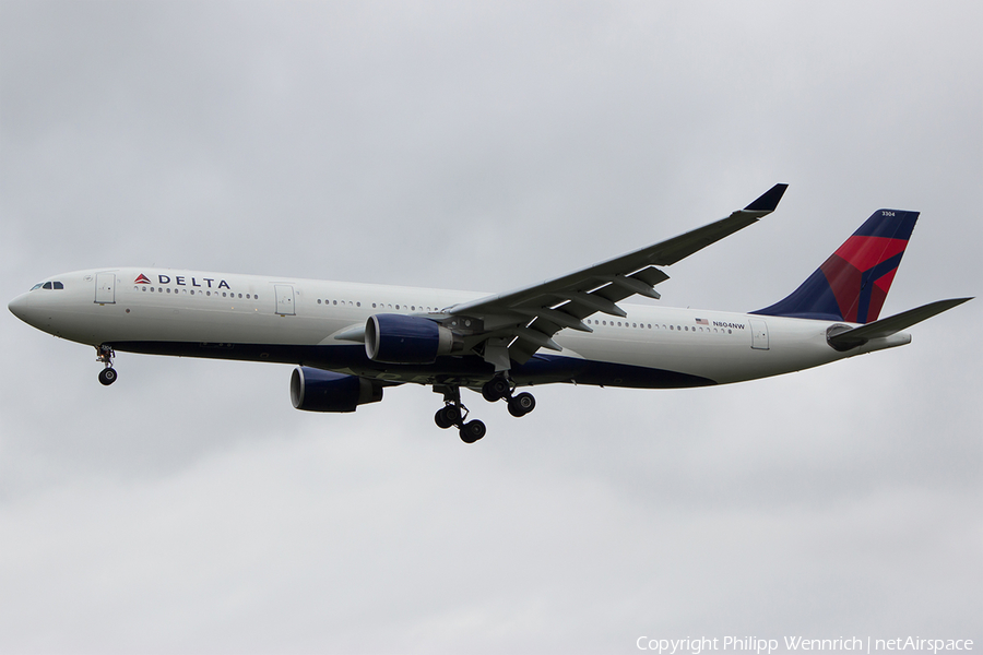 Delta Air Lines Airbus A330-323X (N804NW) | Photo 117837