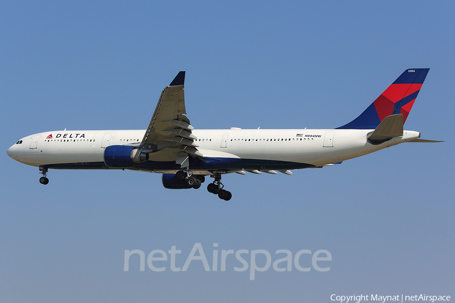 Delta Air Lines Airbus A330-323X (N804NW) | Photo 409677