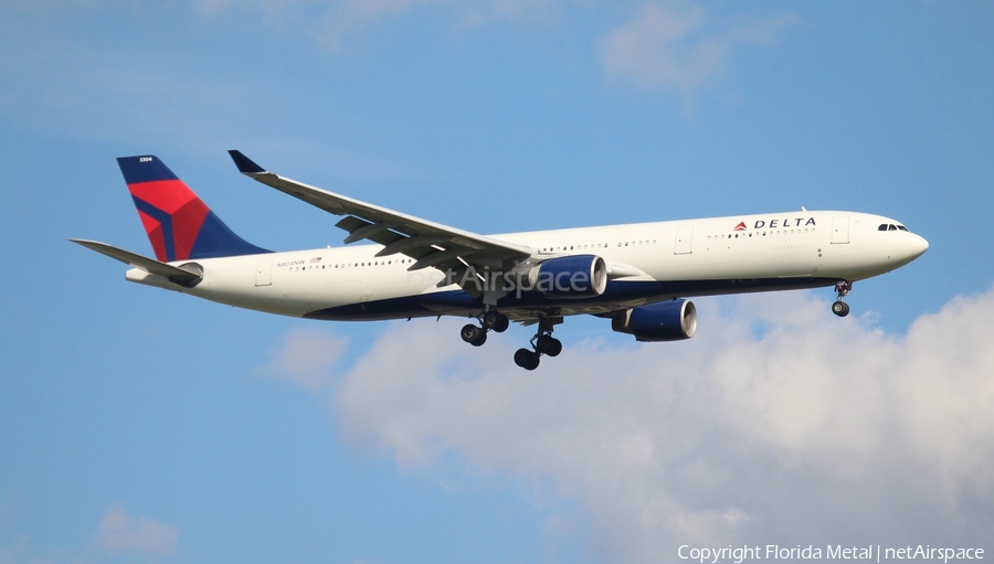 Delta Air Lines Airbus A330-323X (N804NW) | Photo 351423