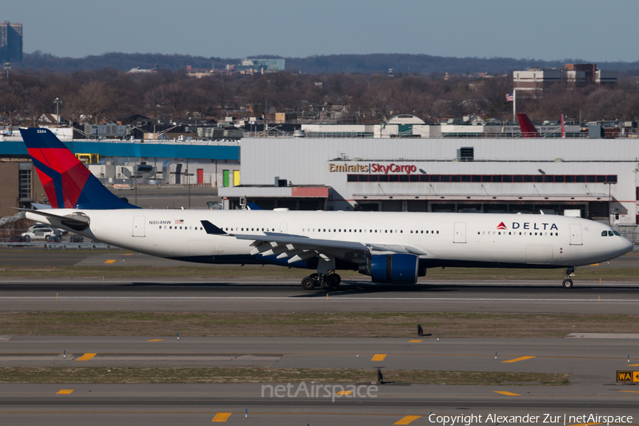Delta Air Lines Airbus A330-323X (N804NW) | Photo 158431