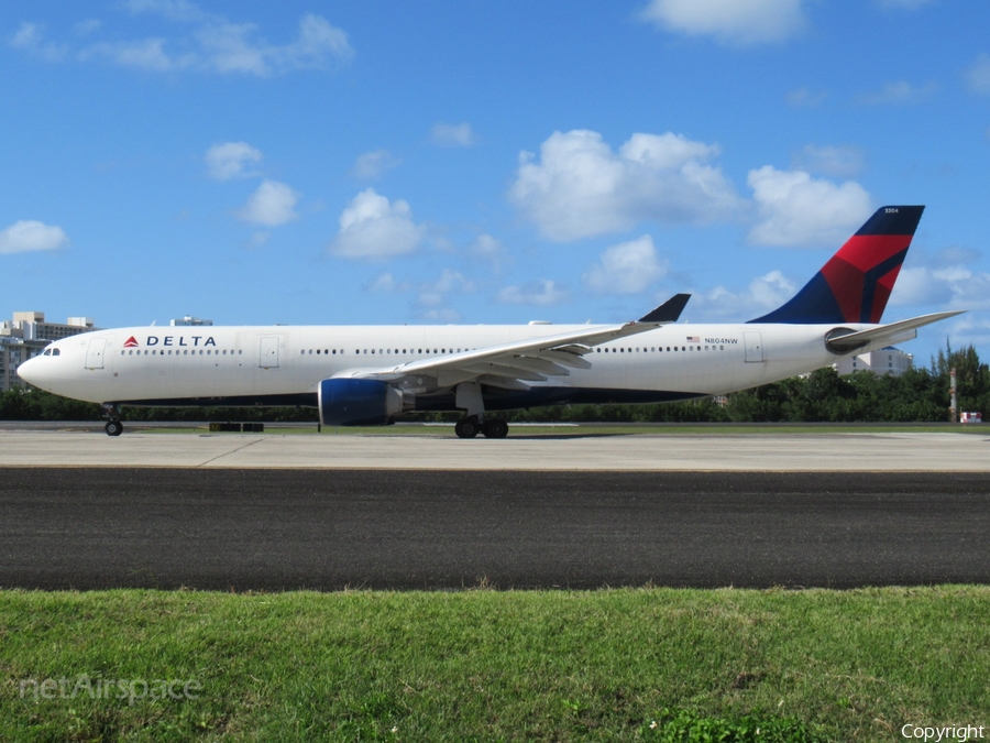 Delta Air Lines Airbus A330-323X (N804NW) | Photo 434282