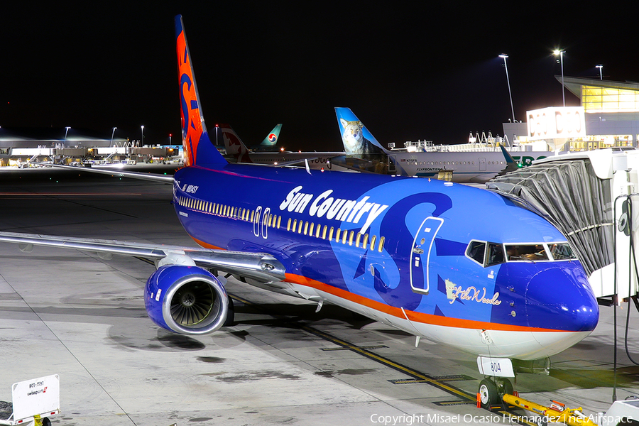 Sun Country Airlines Boeing 737-8Q8 (N804SY) | Photo 203174