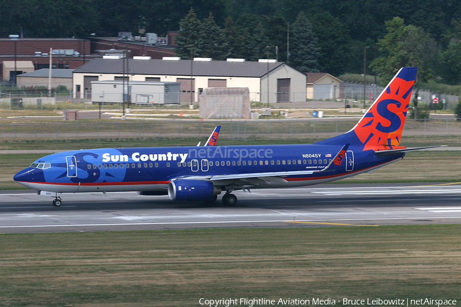 Sun Country Airlines Boeing 737-8Q8 (N804SY) | Photo 176485