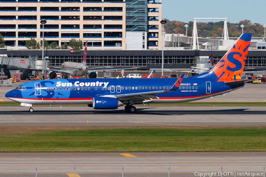 Sun Country Airlines Boeing 737-8Q8 (N804SY) | Photo 189993