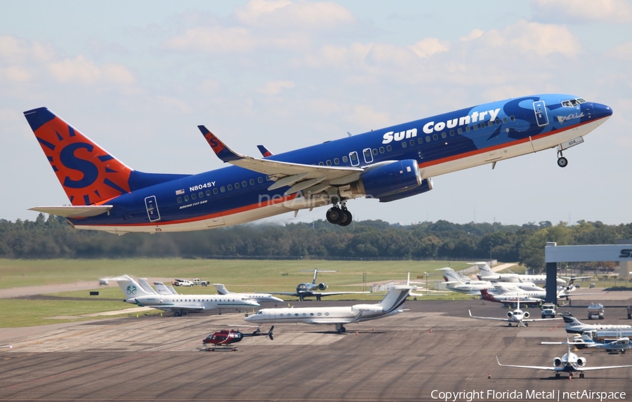 Sun Country Airlines Boeing 737-8Q8 (N804SY) | Photo 314538
