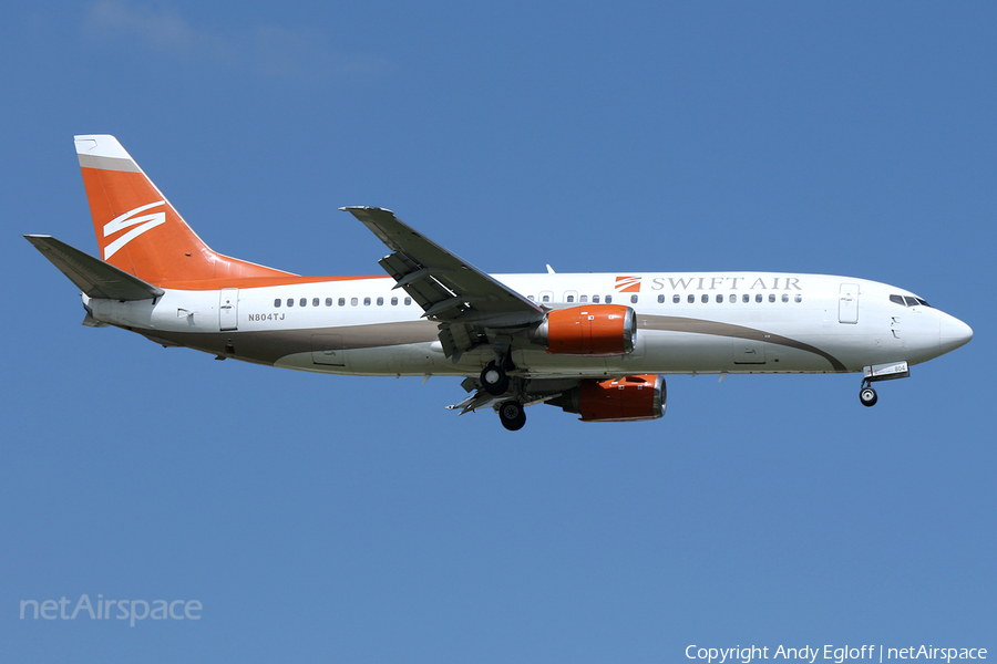 Swift Air Boeing 737-401 (N804TJ) | Photo 192606