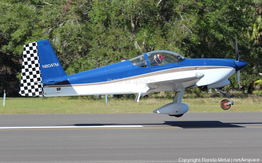 (Private) Van's Aircraft RV-7A (N804TM) | Photo 314802