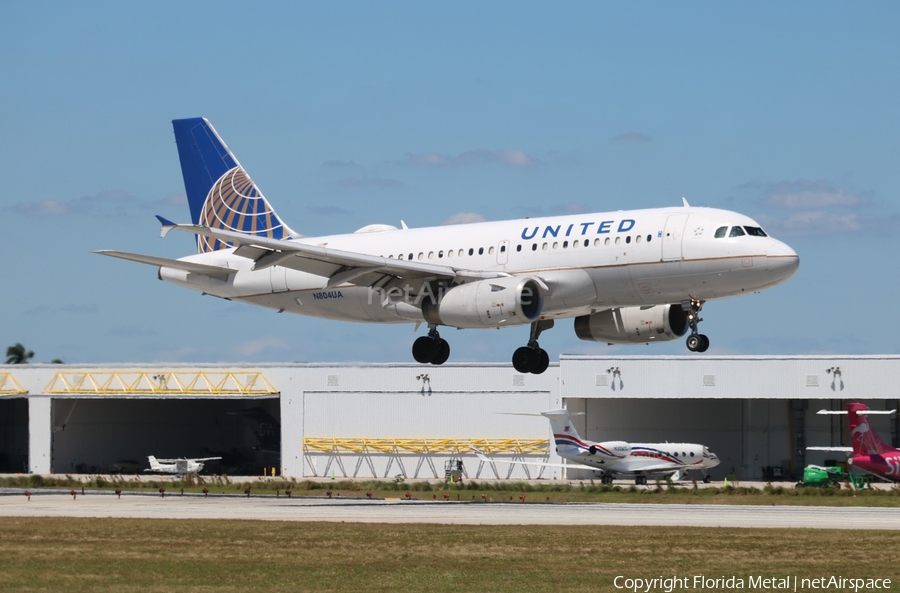 United Airlines Airbus A319-131 (N804UA) | Photo 358145