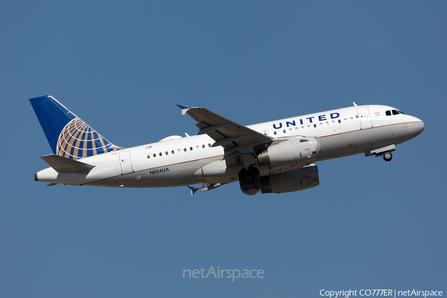 United Airlines Airbus A319-131 (N804UA) | Photo 154989