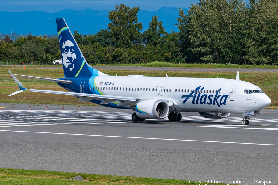 Alaska Airlines Boeing 737-8 MAX (N805AK) | Photo 638047