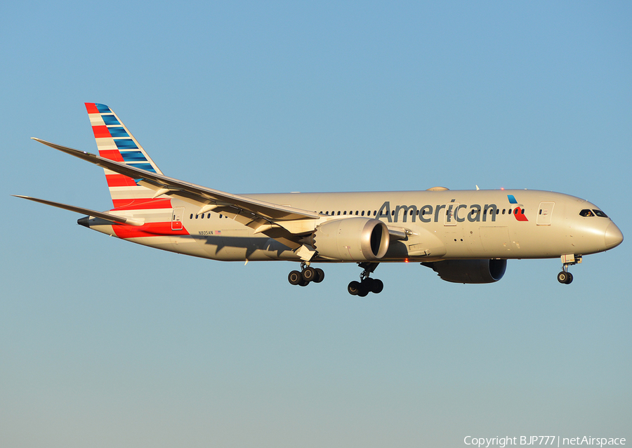 American Airlines Boeing 787-8 Dreamliner (N805AN) | Photo 194401