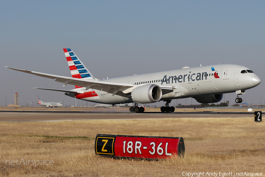 American Airlines Boeing 787-8 Dreamliner (N805AN) | Photo 216019