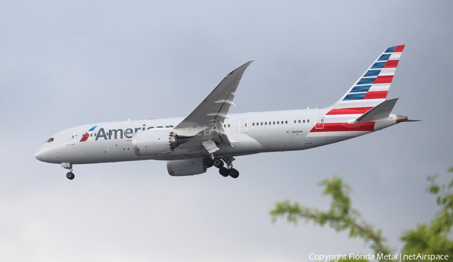 American Airlines Boeing 787-8 Dreamliner (N805AN) | Photo 314810