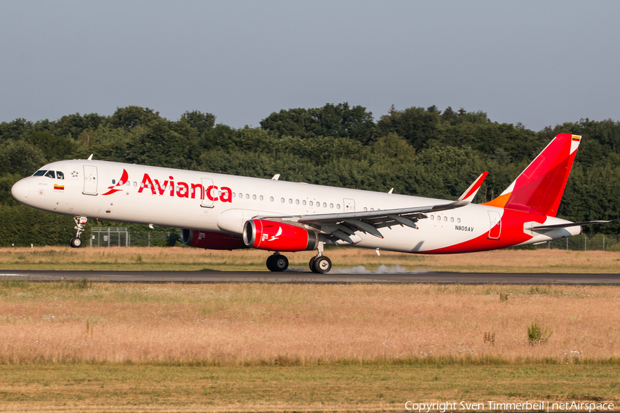 Avianca Airbus A321-231 (N805AV) | Photo 392434