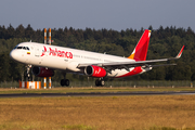 Avianca Airbus A321-231 (N805AV) at  Hamburg - Fuhlsbuettel (Helmut Schmidt), Germany