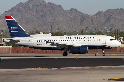US Airways Airbus A319-132 (N805AW) at  Phoenix - Sky Harbor, United States
