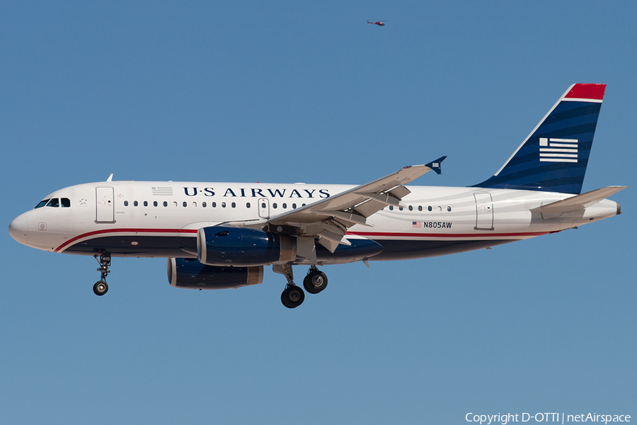 US Airways Airbus A319-132 (N805AW) | Photo 180134