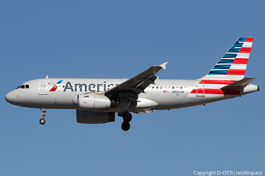 American Airlines Airbus A319-132 (N805AW) | Photo 144949