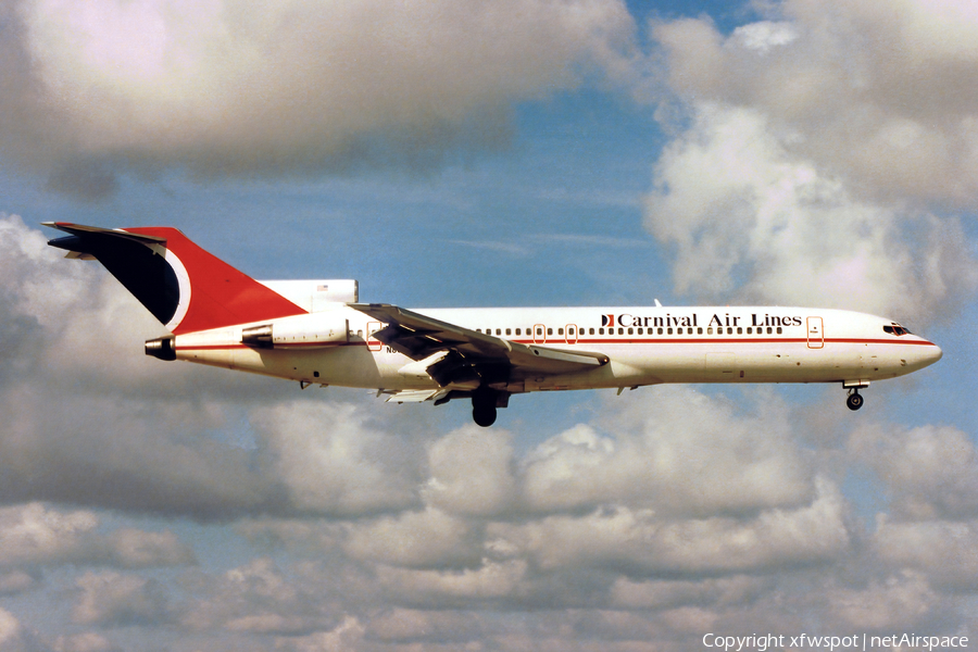 Carnival Air Lines Boeing 727-225(Adv) (N805EA) | Photo 439296