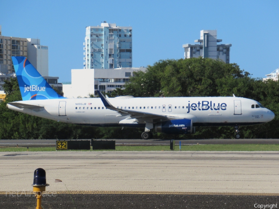 JetBlue Airways Airbus A320-232 (N805JB) | Photo 490806