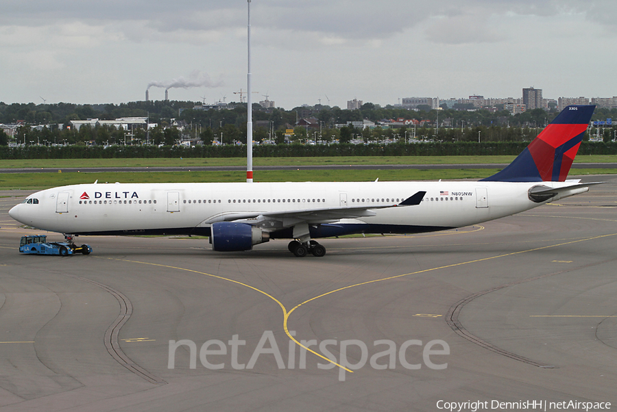 Delta Air Lines Airbus A330-323X (N805NW) | Photo 384854