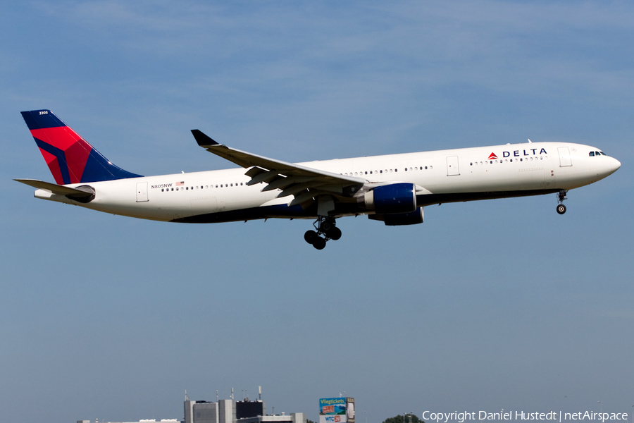 Delta Air Lines Airbus A330-323X (N805NW) | Photo 490394