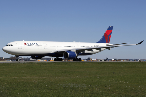 Delta Air Lines Airbus A330-323X (N805NW) at  Amsterdam - Schiphol, Netherlands