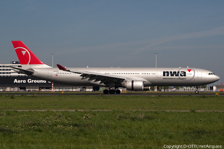 Northwest Airlines Airbus A330-323X (N805NW) | Photo 199456