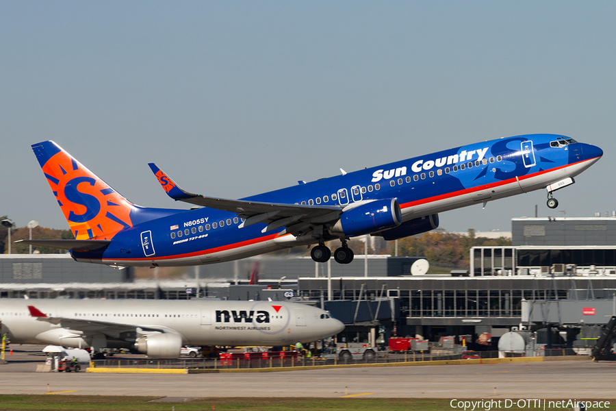 Sun Country Airlines Boeing 737-8Q8 (N805SY) | Photo 190517