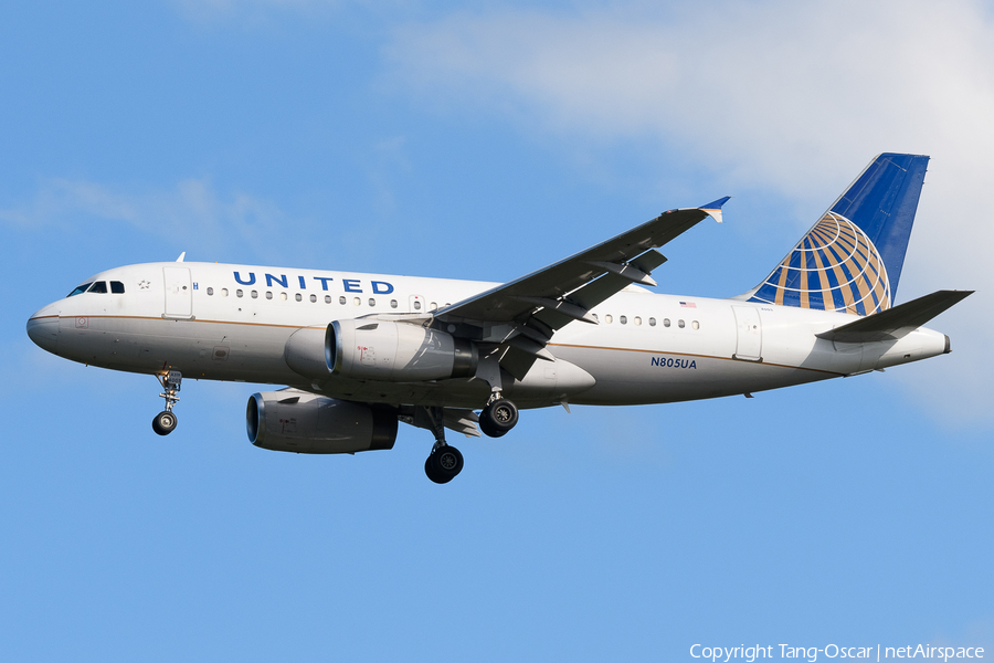 United Airlines Airbus A319-131 (N805UA) | Photo 543101