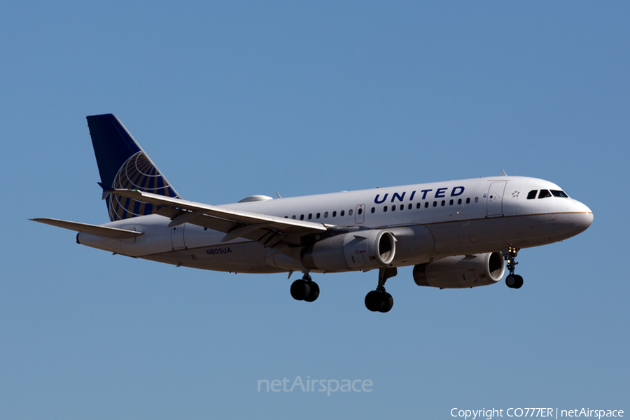 United Airlines Airbus A319-131 (N805UA) | Photo 62414