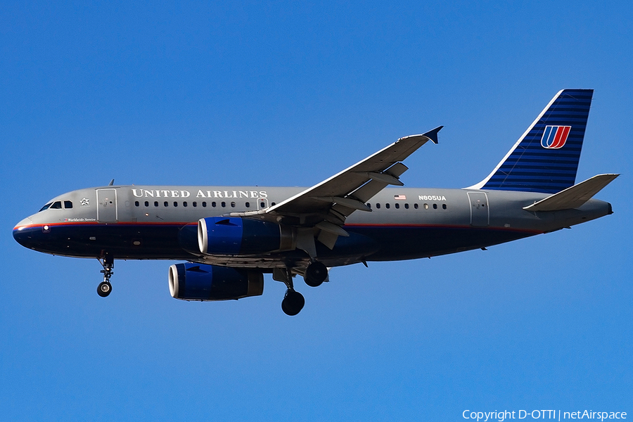 United Airlines Airbus A319-131 (N805UA) | Photo 182353