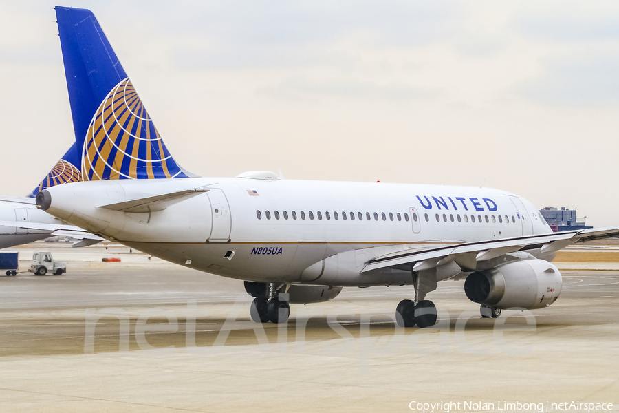 United Airlines Airbus A319-131 (N805UA) | Photo 438533