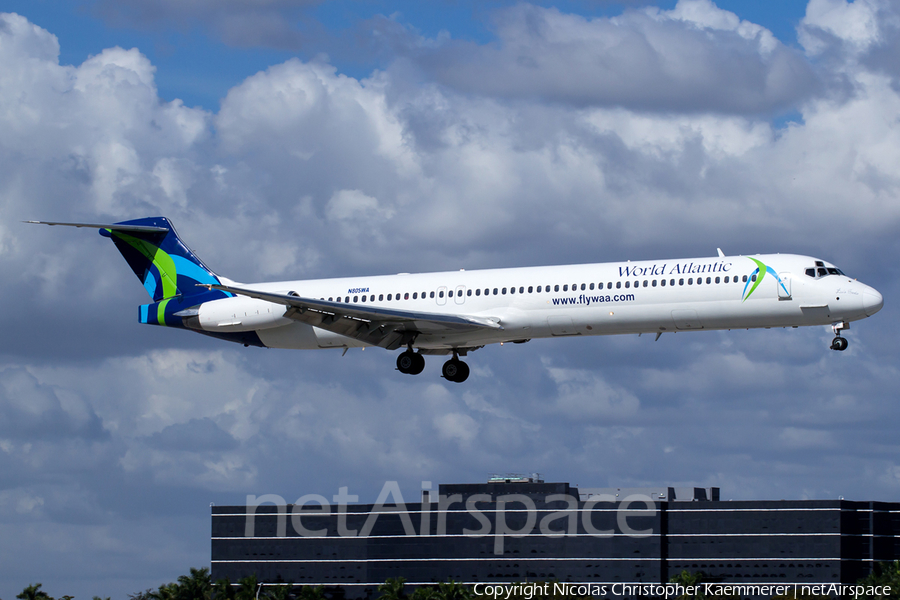 World Atlantic Airlines McDonnell Douglas MD-83 (N805WA) | Photo 122240