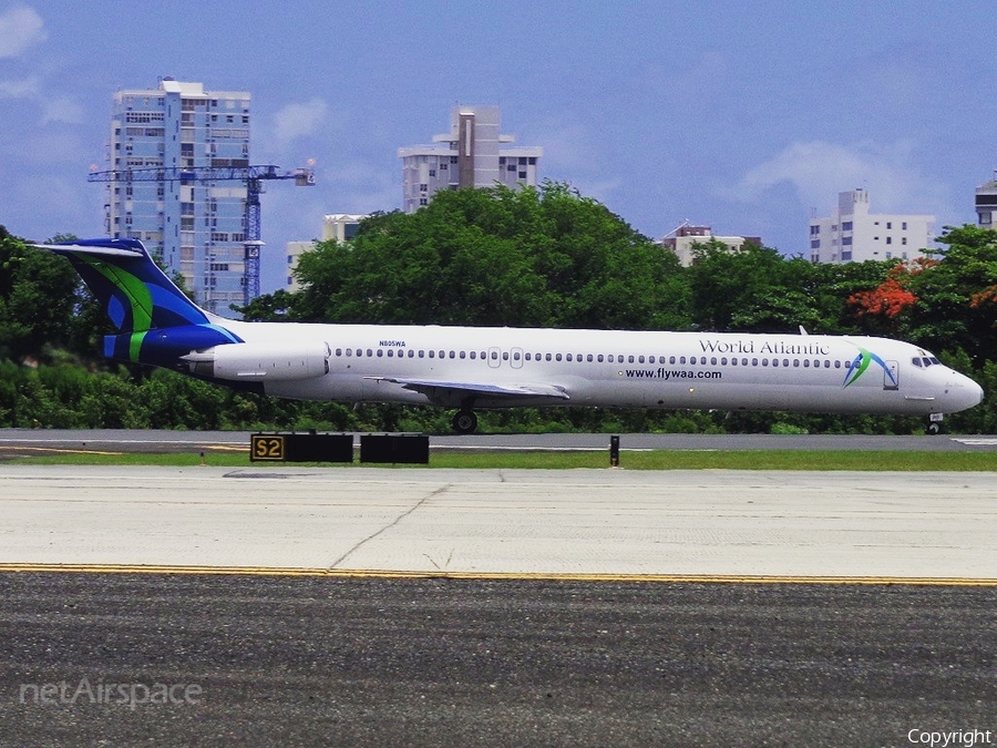 World Atlantic Airlines McDonnell Douglas MD-83 (N805WA) | Photo 171252