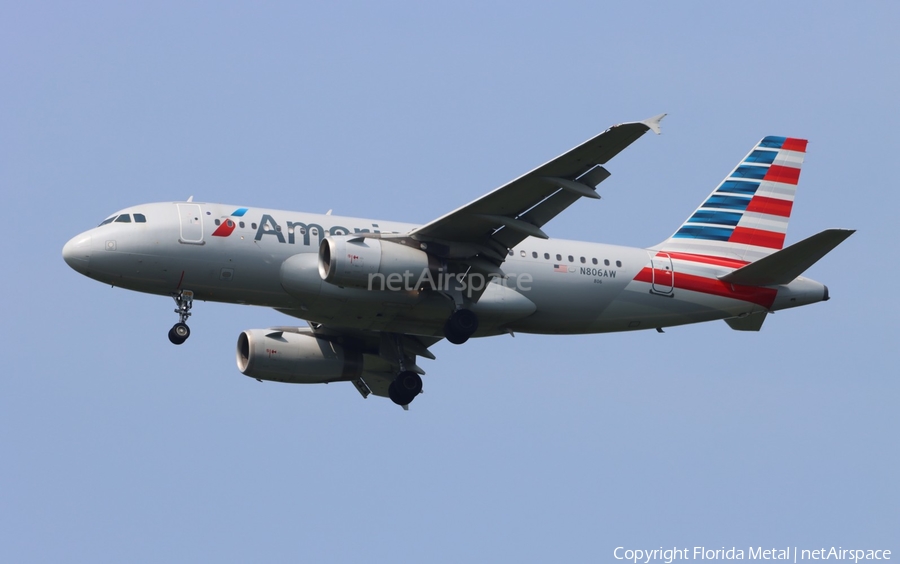 American Airlines Airbus A319-132 (N806AW) | Photo 671048