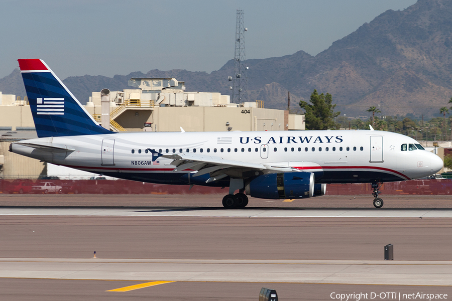 US Airways Airbus A319-132 (N806AW) | Photo 188318