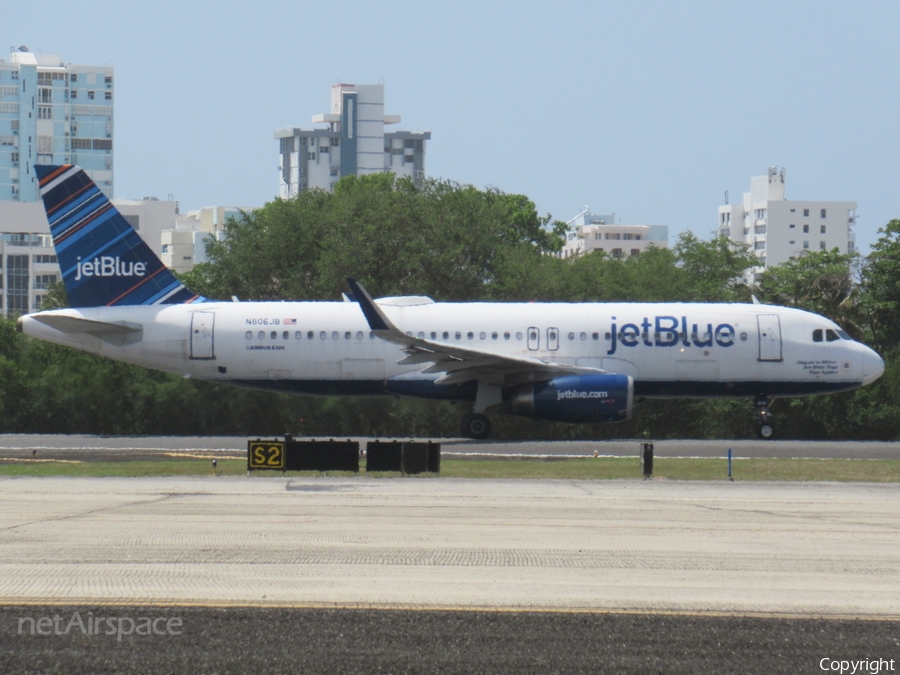JetBlue Airways Airbus A320-232 (N806JB) | Photo 447865