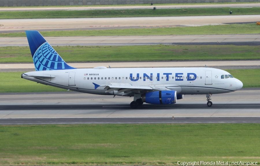 United Airlines Airbus A319-131 (N806UA) | Photo 671054