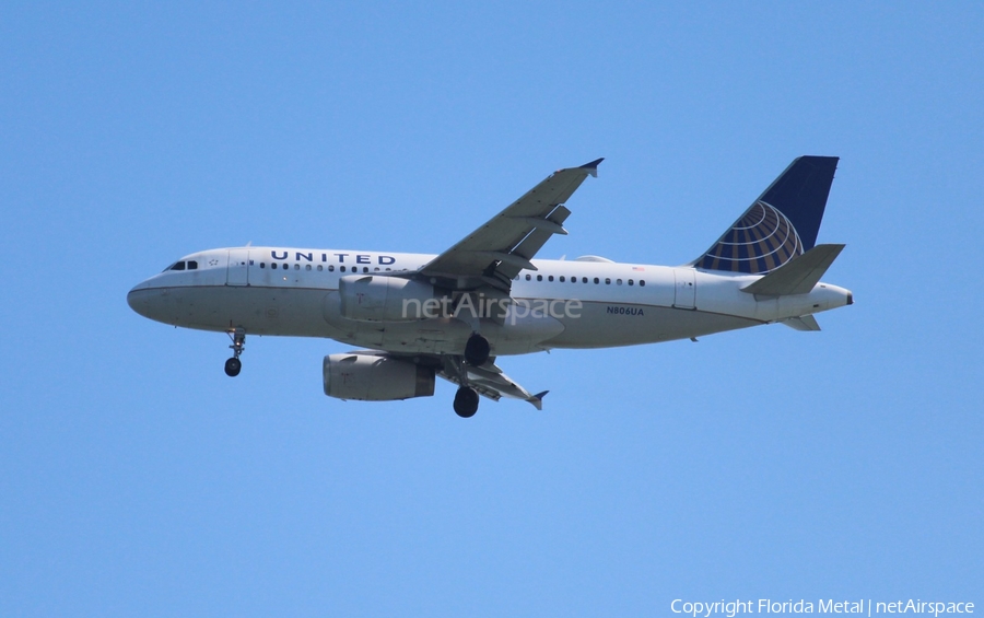 United Airlines Airbus A319-131 (N806UA) | Photo 314838