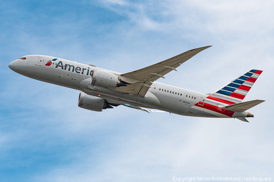 American Airlines Boeing 787-8 Dreamliner (N807AA) | Photo 400401