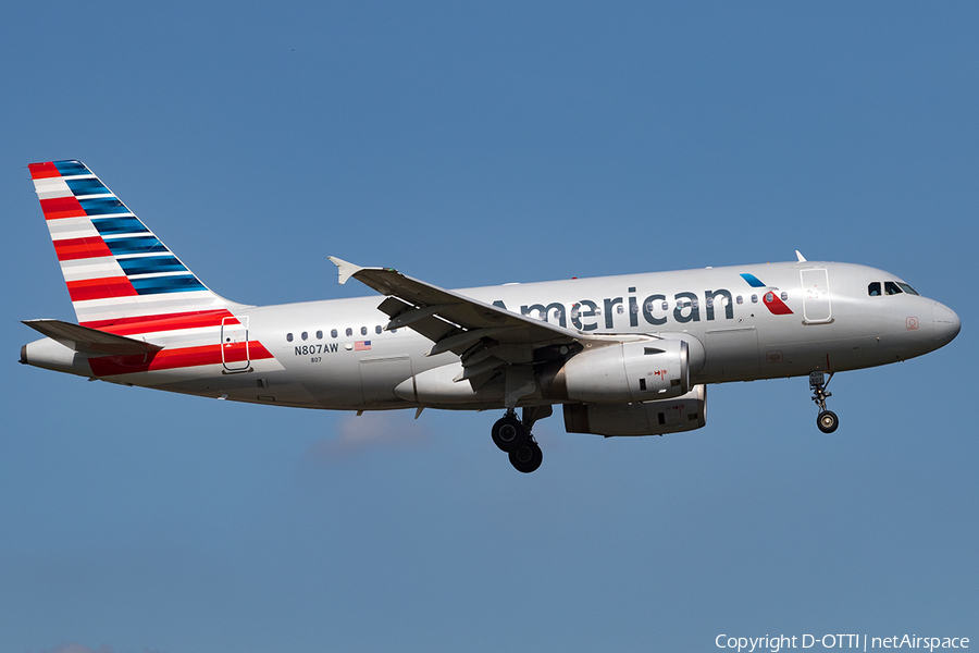 American Airlines Airbus A319-132 (N807AW) | Photo 135354